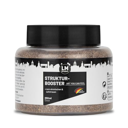 LM Strukturbooster 300g - Ockerbraun - Ermöglicht in LM Strukturpaste fein & Smooth bis zu 2 cm und höhere Strukturen. Perfekt für greifbare 3D Textureffekte. Optimal bis Mischverhältnis von 1:1 LM Strukturbooster 300g - Ockerbraun - Ermöglicht in LM Strukturpaste fein & Smooth bis zu 2 cm und höhere Strukturen. Perfekt für greifbare 3D Textureffekte. Optimal bis Mischverhältnis von 1:1 von LM-Kreativ