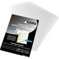 100 LMG Easy Load Laminierfolien glänzend für A4 125 micron von LMG