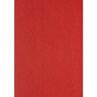 LMG Rückwände für Bindemappen rot, DIN A4 240 g/qm, 100 St. von LMG