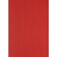 LMG Rückwände für Bindemappen rot, DIN A4 240 g/qm, 100 St. von LMG