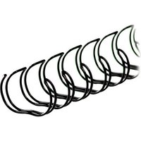 50 LMG Drahtbinderücken schwarz für 220 Blatt 50 LMG Drahtbinderücken schwarz für 220 Blatt von LMG