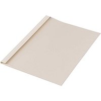 50 LMG Thermo-Bindemappen beige Leinenkarton für 15 - 20 Blatt von LMG