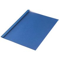 50 LMG Thermo-Bindemappen blau Leinenkarton für 15 - 20 Blatt von LMG
