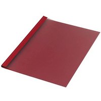 50 LMG Thermo-Bindemappen dunkelrot Leinenkarton für 20 - 30 Blatt 50 LMG Thermo-Bindemappen dunkelrot Leinenkarton für 20 - 30 Blatt von LMG
