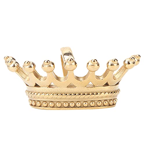 LMHHMIN Reißverschluss Ziehen Kronen Golden Crown -Form Kleidung Accessoires Stahl älter von LMHHMIN