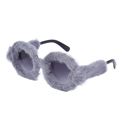LMRJHAZ Neue 2025 Frauen Plüsch Vollrahmen Sonnenbrille Herren Dekorative Brille Winter Thermo Flauschige Brillen Party Brillen LMRJHAZ Neue 2025 Frauen Plüsch Vollrahmen Sonnenbrille Herren Dekorative Brille Winter Thermo Flauschige Brillen Party Brillen von LMRJHAZ