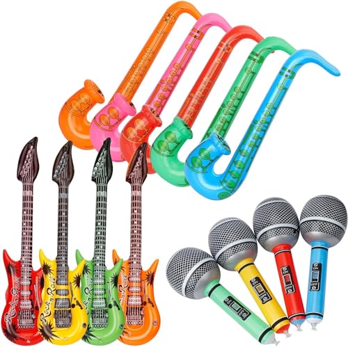 Aufblasbare musikalische Luftballons Fake Gitarre Weihnachten Geburtstag Dekoration Saxophon Mikrofon Ballon Instrument Spielzeug, Party Supplies Favors Foto Requisiten Aufblasbare musikalische Luftballons Fake Gitarre Weihnachten Geburtstag Dekoration Saxophon Mikrofon Ballon Instrument Spielzeug, Party Supplies Favors Foto Requisiten von LNCOJOLM