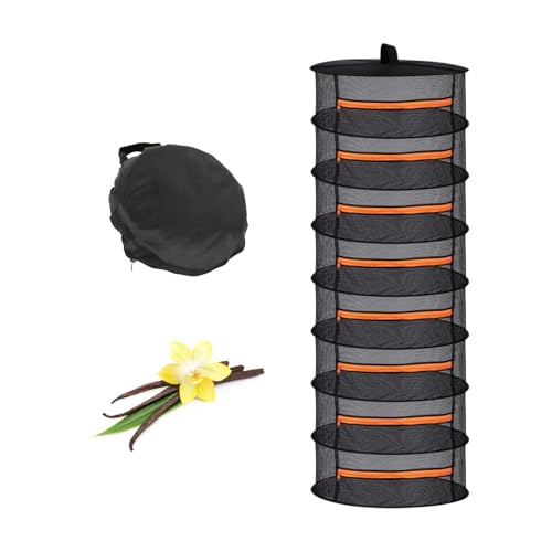 LNGJIN 8-lagiges Trockennetz für Kräuter,Trockennetz, Kräuter Trocknungsnetz,Schichten Kräutertrockner, Netze Herb Drying Rack für Obst, mit Reißverschluss,für Kräuter, Obst, Blumen und Gemüse usw. LNGJIN 8-lagiges Trockennetz für Kräuter,Trockennetz, Kräuter Trocknungsnetz,Schichten Kräutertrockner, Netze Herb Drying Rack für Obst, mit Reißverschluss,für Kräuter, Obst, Blumen und Gemüse usw. von LNGJIN