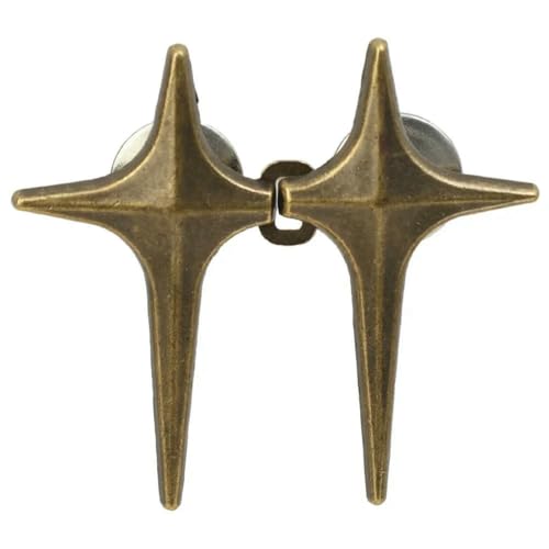 1/4-Set verstellbare Taillenschnalle, sternförmige Jeansknöpfe, Stifte, abnehmbare Metallknöpfe, Taillenspanner, Bekleidungszubehör, Bronze, 1 Set 1/4-Set verstellbare Taillenschnalle, sternförmige Jeansknöpfe, Stifte, abnehmbare Metallknöpfe, Taillenspanner, Bekleidungszubehör, Bronze, 1 Set von LNHBZ