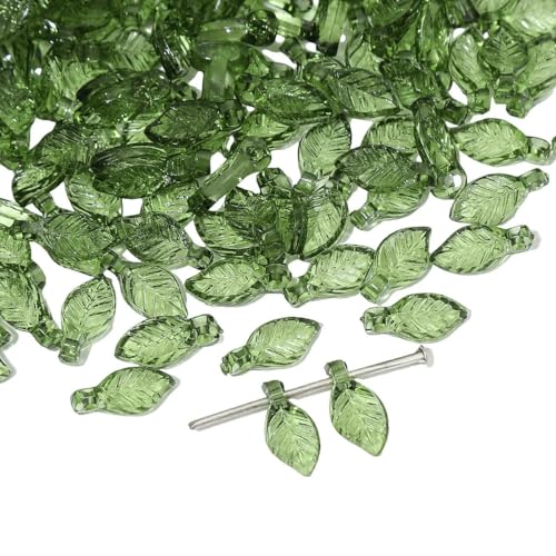 10/50 Stück Acryl Mini Baumblattperlen Einzigartige lose Perlen Handarbeit DIY Herstellung von Schmuck Ohrringen Halsketten Zubehör Materialien-01GN-10 STÜCK 10/50 Stück Acryl Mini Baumblattperlen Einzigartige lose Perlen Handarbeit DIY Herstellung von Schmuck Ohrringen Halsketten Zubehör Materialien-01GN-10 STÜCK von LNHBZ