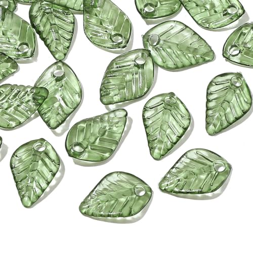 10/50 Stück Acryl Mini Baumblattperlen Einzigartige lose Perlen Handarbeit DIY Herstellung von Schmuck Ohrringen Halsketten Zubehör Materialien-02GN-50 STÜCK 10/50 Stück Acryl Mini Baumblattperlen Einzigartige lose Perlen Handarbeit DIY Herstellung von Schmuck Ohrringen Halsketten Zubehör Materialien-02GN-50 STÜCK von LNHBZ