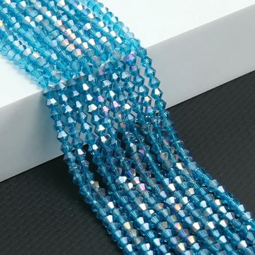 10 Stränge Bicone-Kristallglasperlen, 4,0 mm facettierte Kristallperlen-Anhänger für DIY-Armbänder, Ringe, Schmuckherstellungsset – AB lakeblue10strands – 10 Stränge 4,0 mm 10 Stränge Bicone-Kristallglasperlen, 4,0 mm facettierte Kristallperlen-Anhänger für DIY-Armbänder, Ringe, Schmuckherstellungsset – AB lakeblue10strands – 10 Stränge 4,0 mm von LNHBZ