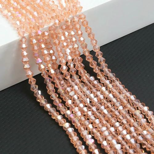 10 Stränge Bicone-Kristallglasperlen, 4,0 mm facettierte Kristallperlen-Anhänger für DIY-Armbandringe, Schmuckherstellungsset, AB-Orange, 10 Stränge, 10 Stränge, 4,0 mm 10 Stränge Bicone-Kristallglasperlen, 4,0 mm facettierte Kristallperlen-Anhänger für DIY-Armbandringe, Schmuckherstellungsset, AB-Orange, 10 Stränge, 10 Stränge, 4,0 mm von LNHBZ