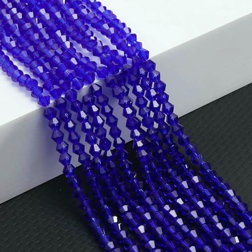 10 Stränge Bicone-Kristallglasperlen, 4,0 mm facettierte Kristallperlen-Anhänger für DIY-Armbandringe, Schmuckherstellungsset, Königsblau, 10 Stränge, 10 Stränge, 4,0 mm 10 Stränge Bicone-Kristallglasperlen, 4,0 mm facettierte Kristallperlen-Anhänger für DIY-Armbandringe, Schmuckherstellungsset, Königsblau, 10 Stränge, 10 Stränge, 4,0 mm von LNHBZ