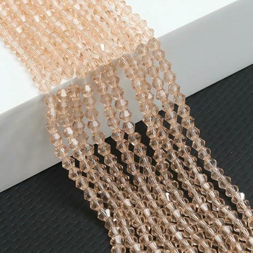 10 Stränge Bicone-Kristallglasperlen, 4,0 mm facettierte Kristallperlen-Anhänger für DIY-Armbandringe, Schmuckherstellungsset, braun, 10 Stränge, 10 Stränge, 4,0 mm 10 Stränge Bicone-Kristallglasperlen, 4,0 mm facettierte Kristallperlen-Anhänger für DIY-Armbandringe, Schmuckherstellungsset, braun, 10 Stränge, 10 Stränge, 4,0 mm von LNHBZ