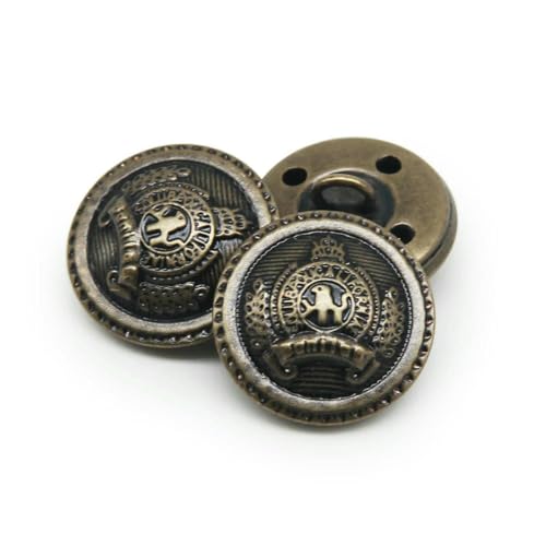 10 Stück/Los 15/18/20/23/25 mm Vintage Kupfer Metallknöpfe Kleidungsstück Mantel Nähzubehör Knöpfe für Kleidung Handwerk DIY-NO13-18mm 10 Stück/Los 15/18/20/23/25 mm Vintage Kupfer Metallknöpfe Kleidungsstück Mantel Nähzubehör Knöpfe für Kleidung Handwerk DIY-NO13-18mm von LNHBZ