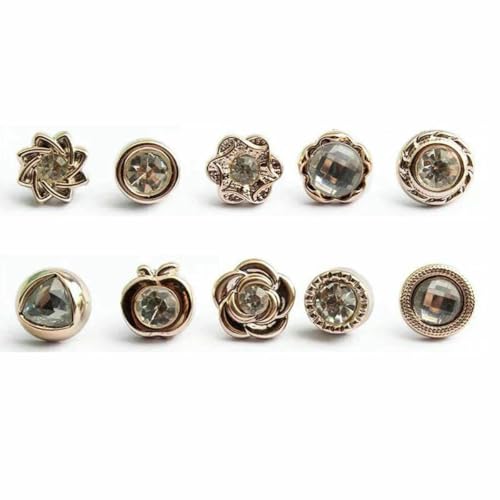 10 Stück/Los Knopfbrosche, verhindert versehentliche Belichtung, Knöpfe, Brosche, Abzeichen, Manschettenknöpfe, abnehmbare Knöpfe, Nähzubehör, Strass-Set, Menge 10 Stück 10 Stück/Los Knopfbrosche, verhindert versehentliche Belichtung, Knöpfe, Brosche, Abzeichen, Manschettenknöpfe, abnehmbare Knöpfe, Nähzubehör, Strass-Set, Menge 10 Stück von LNHBZ