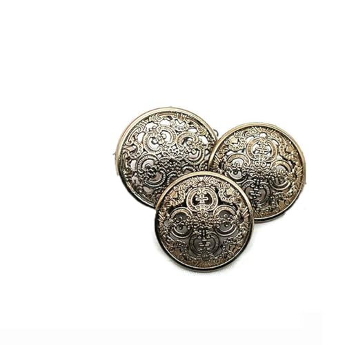 10 Stück/Los Metall hohl geschnitzte Knöpfe handgefertigt golden rund Vintage Bluse Jacke Schnallen Nähen Kleidung Dekor 15/18/20 mm-E-18 mm 10 Stück/Los Metall hohl geschnitzte Knöpfe handgefertigt golden rund Vintage Bluse Jacke Schnallen Nähen Kleidung Dekor 15/18/20 mm-E-18 mm von LNHBZ