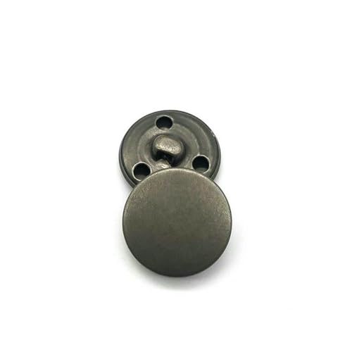 10 Stück 15/18/20/23/25 mm goldfarbene Metallknöpfe Kleidungsstück Mantel Nähzubehör Knöpfe für Kleidung Handwerk-Nr. 11-15 mm von LNHBZ