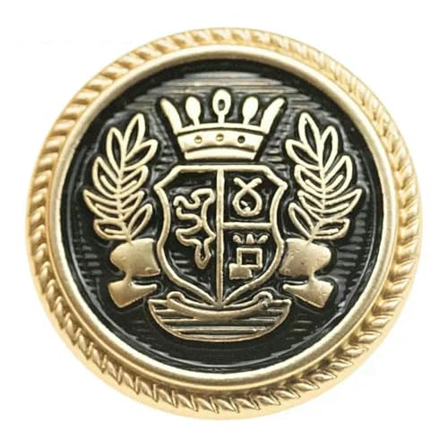 10 Stück 15–20 mm geschnitzte Metallknöpfe für Kleidung, Herren, Damen, Mantel, Hemd, luxuriöser Nähknopf, DIY-Zubehör, Materialien, Dekor, Sandgold mit Schwarz, 15 mm 10 Stück 15–20 mm geschnitzte Metallknöpfe für Kleidung, Herren, Damen, Mantel, Hemd, luxuriöser Nähknopf, DIY-Zubehör, Materialien, Dekor, Sandgold mit Schwarz, 15 mm von LNHBZ