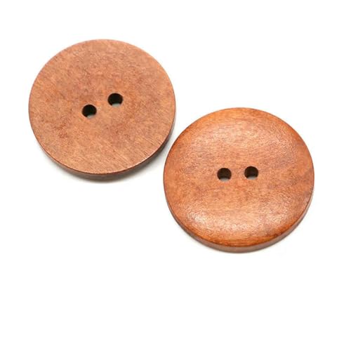 10 Stück 2/4 Löcher, runde Holzknöpfe, 10–38 mm, für Kleidung, Mäntel, DIY-Dekorationen, Nähzubehör, 5 Farben optional, Typ C, 10 Stück, 38 mm 10 Stück 2/4 Löcher, runde Holzknöpfe, 10–38 mm, für Kleidung, Mäntel, DIY-Dekorationen, Nähzubehör, 5 Farben optional, Typ C, 10 Stück, 38 mm von LNHBZ