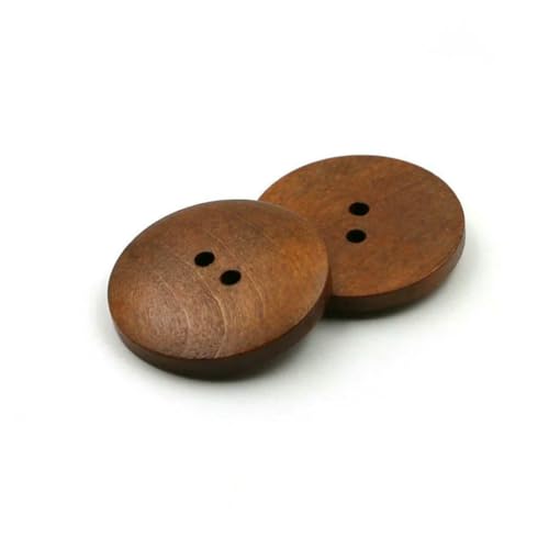 10 Stück 2/4 Löcher, runde Holzknöpfe, 10–38 mm, für Kleidung, Mäntel, DIY-Dekorationen, Nähzubehör, 5 Farben optional, Typ E, 10 Stück, 11,5 mm 10 Stück 2/4 Löcher, runde Holzknöpfe, 10–38 mm, für Kleidung, Mäntel, DIY-Dekorationen, Nähzubehör, 5 Farben optional, Typ E, 10 Stück, 11,5 mm von LNHBZ