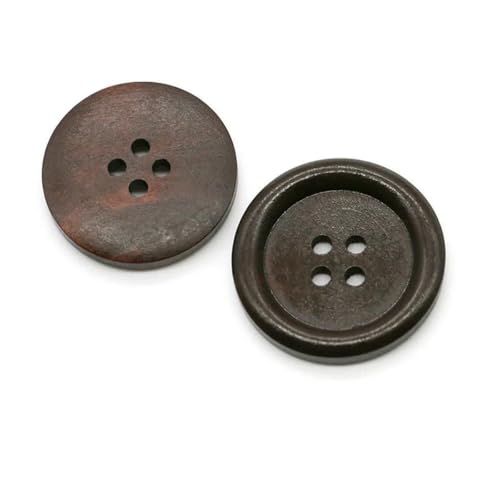 10 Stück 2/4 Löcher, runde Holzknöpfe, 10–38 mm, für Kleidung, Mäntel, DIY-Dekorationen, Nähzubehör, 5 Farben optional, Typ P, 10 Stück, 15 mm 10 Stück 2/4 Löcher, runde Holzknöpfe, 10–38 mm, für Kleidung, Mäntel, DIY-Dekorationen, Nähzubehör, 5 Farben optional, Typ P, 10 Stück, 15 mm von LNHBZ