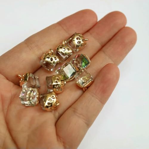 10 Stück Feine Strass-Kristallknöpfe 12 Farben Strassknöpfe für Kleidung Dekorativer Schmuck Zubehör Anhänger-10 Stück bunt 10 Stück Feine Strass-Kristallknöpfe 12 Farben Strassknöpfe für Kleidung Dekorativer Schmuck Zubehör Anhänger-10 Stück bunt von LNHBZ