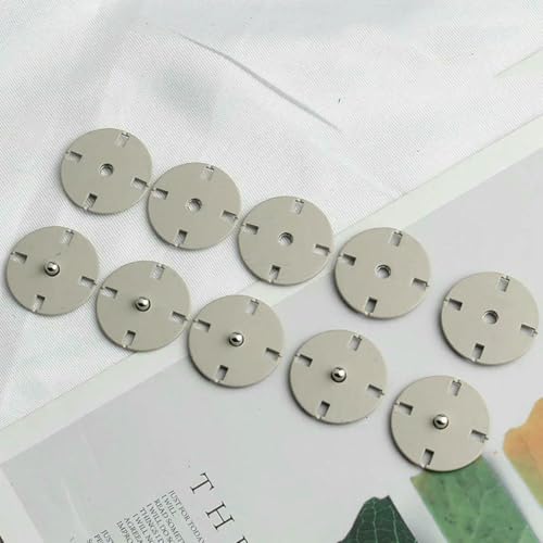 10 Stück Metallfarbe, verdeckte Schnalle, Mantel, Windjacke, Daunenjacke, Zubehör, kleiner Duftstil, unsichtbare Druckknöpfe, 10 Stück S8–15 mm 10 Stück Metallfarbe, verdeckte Schnalle, Mantel, Windjacke, Daunenjacke, Zubehör, kleiner Duftstil, unsichtbare Druckknöpfe, 10 Stück S8–15 mm von LNHBZ
