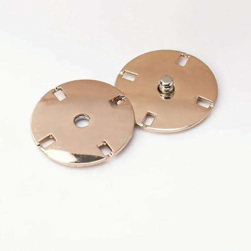 10 Stück Metallfarbe, verdeckte Schnalle, Mantel, Windjacke, Daunenjacke, Zubehör, unsichtbare Druckknöpfe, 10 Stück S4–10 mm von LNHBZ