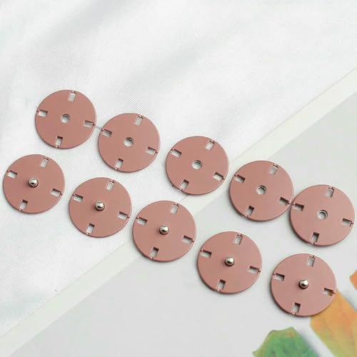 10 Stück Metallfarbene verdeckte Schnalle Mantel Windjacke Daunenjacke Zubehör Kleiner Duftstil Unsichtbare Druckknöpfe-10 Stück S3-23,0 mm 10 Stück Metallfarbene verdeckte Schnalle Mantel Windjacke Daunenjacke Zubehör Kleiner Duftstil Unsichtbare Druckknöpfe-10 Stück S3-23,0 mm von LNHBZ