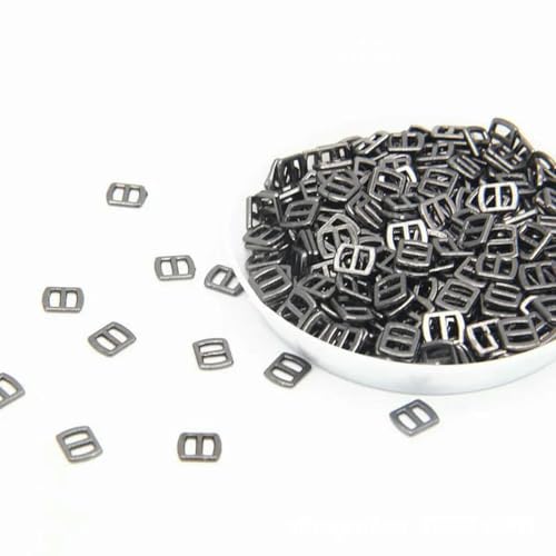 10 Stück Mini-Knöpfe, ultrakleine Metallknöpfe, Gürtelschnalle, Puppentaschen, Schuhe, DIY-Puppenknopf, Puppenkleidung, Zubehör-04 von LNHBZ