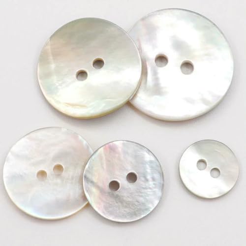 10 Stück natürliche Perlmuttknöpfe, Nähzubehör für Kleidung, Kleidungsdekoration, runde Muschelknöpfe, Basteln, 3–10 Stück, 20 mm 10 Stück natürliche Perlmuttknöpfe, Nähzubehör für Kleidung, Kleidungsdekoration, runde Muschelknöpfe, Basteln, 3–10 Stück, 20 mm von LNHBZ