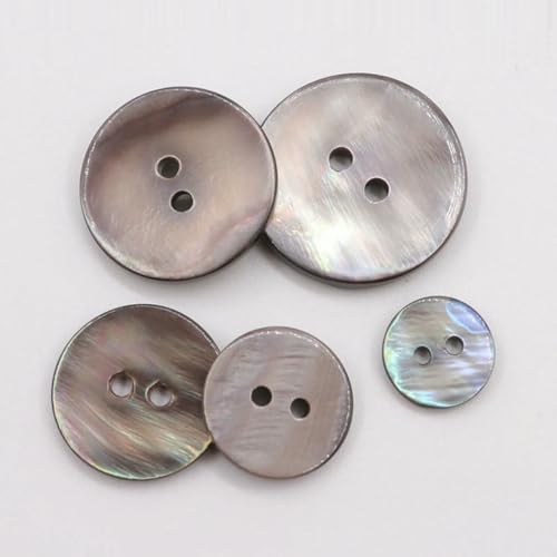 10 Stück natürliche Perlmuttknöpfe für Kleidung, Nähzubehör, Scrapbooking, DIY-Bastelarbeiten, Kleidungsdekoration, runder Muschelknopf, H04, 10 mm 10 Stück natürliche Perlmuttknöpfe für Kleidung, Nähzubehör, Scrapbooking, DIY-Bastelarbeiten, Kleidungsdekoration, runder Muschelknopf, H04, 10 mm von LNHBZ