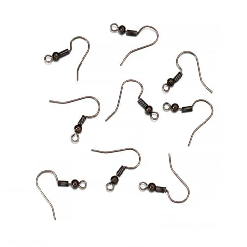 100/300 Stück/Los Hypoallergenes Ohrringhaken-Set, farblich gemischte Ohrhaken, Fischhaken, offene Biegeringe, Ohrstöpsel für die DIY-Schmuckherstellung – Kupfer, 100 Stück 100/300 Stück/Los Hypoallergenes Ohrringhaken-Set, farblich gemischte Ohrhaken, Fischhaken, offene Biegeringe, Ohrstöpsel für die DIY-Schmuckherstellung – Kupfer, 100 Stück von LNHBZ