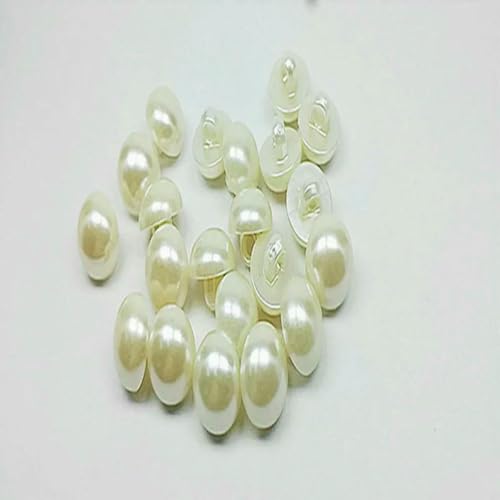 100-10 Stück 7,5 MM-20 MM Perlmuttknöpfe Hemd Kinderkleidung Überzugsknopf DIY Nähzubehör A72-PEARL-7MM 100PIECES von LNHBZ