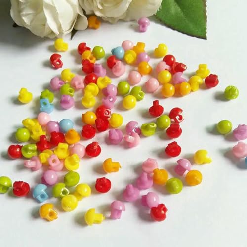 100 Stück/Los 6 mm gemischte Mini-Knöpfe, kleine Puppenknöpfe für Bastelspielzeug, DIY-Nähmaterial, Scrapbooking-Zubehör – Stil 8 100 Stück/Los 6 mm gemischte Mini-Knöpfe, kleine Puppenknöpfe für Bastelspielzeug, DIY-Nähmaterial, Scrapbooking-Zubehör – Stil 8 von LNHBZ