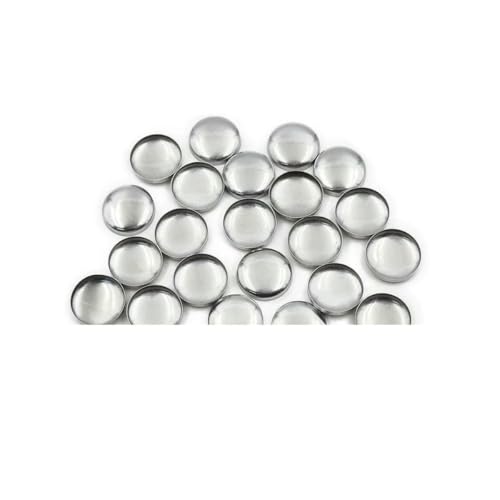100 Stück Sets/Los Nr. 16–60 DIY handgefertigte Stoffknöpfe, Brotform, rund, mit Stoff überzogen, Stoff, Metall, 4 Knöpfe auf der Rückseite, L16, Aluminiumrückseite von LNHBZ