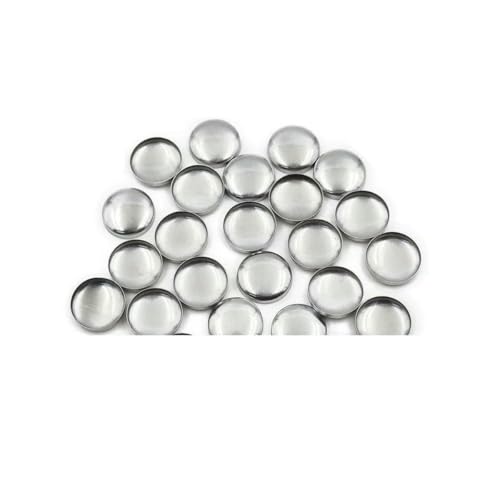 100 Stück Sets/Los Nr. 16–60 DIY handgefertigte Stoffknöpfe Brotform runder Stoffbezug Knopf Stoff Metall 4 Knöpfe auf der Rückseite-L60-Rückseite von LNHBZ