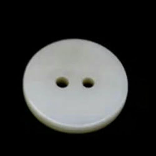 100 teile/los reale Natürliche shell tasten 10mm/15mm/20mm 2-loch flache mutter von perle tasten dicken taste-18mm von LNHBZ