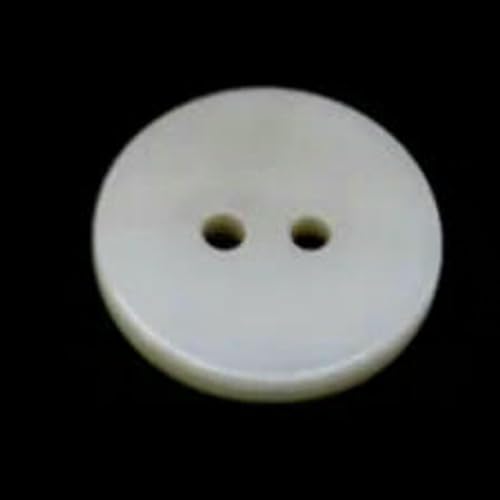 100 teile/los reale Natürliche shell tasten 10mm/15mm/20mm 2-loch flache mutter von perle tasten dicken taste-18mm von LNHBZ