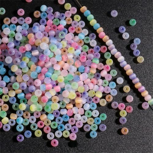 130 Stück 4,0 mm Katzenaugenperlen 6/0 glatte Jade-Imitat-Glasperlen für die Herstellung von DIY-Schmuck, Bettelarmbänder und Halskettenzubehör, gemischte Farbe 2 – 4,0 mm, 130 Stück 130 Stück 4,0 mm Katzenaugenperlen 6/0 glatte Jade-Imitat-Glasperlen für die Herstellung von DIY-Schmuck, Bettelarmbänder und Halskettenzubehör, gemischte Farbe 2 – 4,0 mm, 130 Stück von LNHBZ