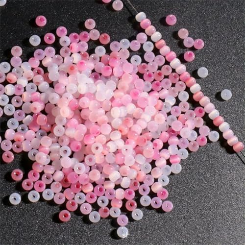 130 Stück 4,0 mm Katzenaugenperlen 6/0 glatte Jade-Imitat-Glasperlen für die Herstellung von DIY-Schmuck, Bettelarmbänder und Halskettenzubehör, gemischtes Rosa 4 – 4,0 mm, 130 Stück 130 Stück 4,0 mm Katzenaugenperlen 6/0 glatte Jade-Imitat-Glasperlen für die Herstellung von DIY-Schmuck, Bettelarmbänder und Halskettenzubehör, gemischtes Rosa 4 – 4,0 mm, 130 Stück von LNHBZ