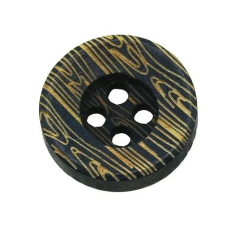 15 mm Marineblaue Laser-Holzknöpfe, runde Schale, Nähzubehör, DIY-Kleidung, dekorativer Holzknopf, 4 Löcher, 30 Stück, 50 Stück, 100 Stück – Knopf MT363 – 50 Stück 15 mm Marineblaue Laser-Holzknöpfe, runde Schale, Nähzubehör, DIY-Kleidung, dekorativer Holzknopf, 4 Löcher, 30 Stück, 50 Stück, 100 Stück – Knopf MT363 – 50 Stück von LNHBZ