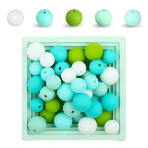 20/50/100 Stück 15 mm Perlen, runde lose Perlen für DIY-Schlüsselanhänger, Schmuckherstellung, Halskette, Armband, Perlenstift, Farbzubehör, E-Set, 100 Stück 20/50/100 Stück 15 mm Perlen, runde lose Perlen für DIY-Schlüsselanhänger, Schmuckherstellung, Halskette, Armband, Perlenstift, Farbzubehör, E-Set, 100 Stück von LNHBZ