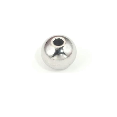 20–100 Stück 3 4 5 6 8 mm Edelstahl-Abstandshalterperlen, runde Kugel, Charm, lose Rocailles-Perlen für DIY-Armbänder, Schmuckherstellung, Zubehör, Stahl, 20 Stück, 8 mm 20–100 Stück 3 4 5 6 8 mm Edelstahl-Abstandshalterperlen, runde Kugel, Charm, lose Rocailles-Perlen für DIY-Armbänder, Schmuckherstellung, Zubehör, Stahl, 20 Stück, 8 mm von LNHBZ
