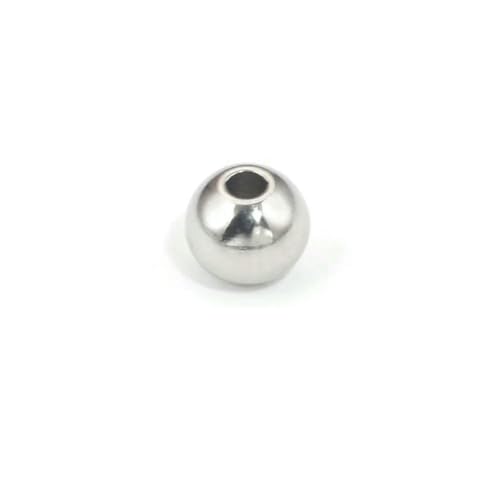 20–100 Stück 3 4 5 6 8 mm Edelstahl-Abstandshalterperlen, runde Kugelanhänger, lose Rocailles-Perlen für DIY-Armbänder, Schmuckherstellung, Zubehör, Stahl, 50 Stück, 5 mm 20–100 Stück 3 4 5 6 8 mm Edelstahl-Abstandshalterperlen, runde Kugelanhänger, lose Rocailles-Perlen für DIY-Armbänder, Schmuckherstellung, Zubehör, Stahl, 50 Stück, 5 mm von LNHBZ