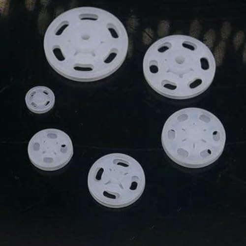 20 Sätze/Los 7 mm/10 mm/13,0 mm/15 mm/18 mm Nylon Kleine unsichtbare Druckknöpfe Druckknopf-Bolzen Nähzubehör Kinder-Druckknopf DIY-Durchscheinend 024-21 mm von LNHBZ
