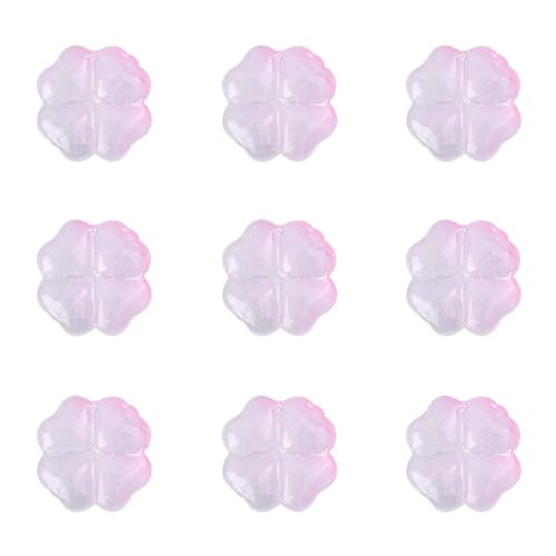 20 Stück/Beutel, transparente Glasperlen in vierblättriger Blumenform, Glücksperlen für die Herstellung von Schmuck, Armbänder, Basteln, Stil 7 20 Stück/Beutel, transparente Glasperlen in vierblättriger Blumenform, Glücksperlen für die Herstellung von Schmuck, Armbänder, Basteln, Stil 7 von LNHBZ