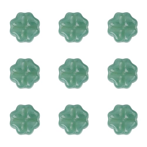 20 Stück/Beutel, transparente Glasperlen in vierblättriger Blumenform, Glücksperlen für die Herstellung von Schmuck, Armbändern und Bastelarbeiten, Stil 3 20 Stück/Beutel, transparente Glasperlen in vierblättriger Blumenform, Glücksperlen für die Herstellung von Schmuck, Armbändern und Bastelarbeiten, Stil 3 von LNHBZ